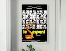 Poster Snake Le Serpent1973 Henry Venier 9