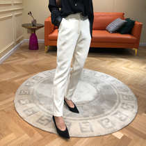Xiangjia takes off from dusk wrinkle-free temperament thin suit pants womens nine-point straight high waist professional pants