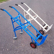 Oxygen cylinder trolley trailer argon cylinder arc-shaped transport acetylene special gas cylinder holder 40L nitrogen cylinder