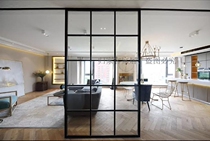 ins decorative bar restaurant minimalist partition style living room screen doors and windows flower hollow Nordic porch custom