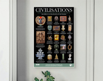 The BBC civilization Civilisations 2018 25 x3 poster