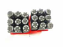 Steel stamp custom hand knock concave and convex die Punch word die Steel word code number 0-9 coding machine Metal lettering production