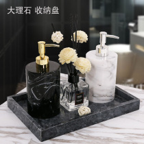 American minimalist hotel shower gel hand sanitizer bottle creative Shampoo Press bottle bottling lotion European style