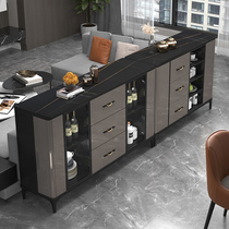 Rock plate dining side cabinet Serie light extravagant minimalist modern minimalist living-room Nordic contained integrated cabinet tea water wine cabinet for home