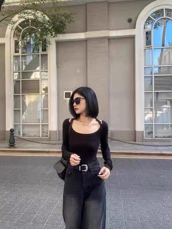 朵喵菟秋季小个子辣妹套装 纯欲御姐风炸街吸睛 连衣裙子设计一套搞定