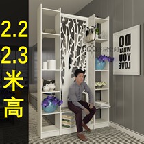 Simple modern mobile foldable small house porch living room entrance feng shui porch cabinet living room screen partition