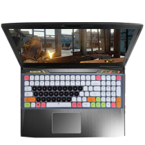 Mechanical revolution (MECHREVO)X8Ti Plus keyboard protection film 17 3 inch game this dust cover deep sea Titan