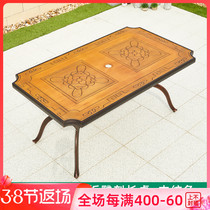 Outdoor table and chairs kit balcony table and chairs Cast aluminium table and chairs Three sets of outdoor small table and chairs tea table single table