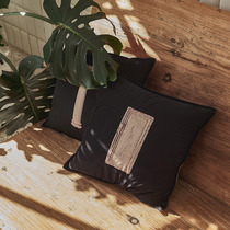 MRLAZY vintage print sofa waist cushion throw pillow modern light luxury living room office nap pillow detachable washable