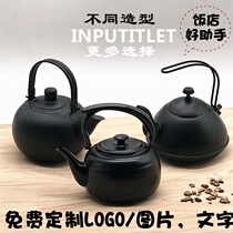 Thickened stainless steel teapot with filter teapot Household restaurant Hotel hotel dining classical tea kettle