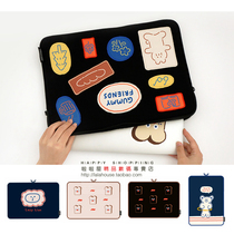 South Korea Apple laptop bag pro13 woman cute Air13 inch 16 liner bag iPad protective sleeve 11 new