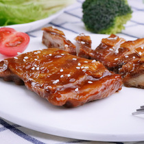 COFCO Japanese teriyaki chicken thigh steak 10 pieces teriyaki chicken steak bento Microwave ingredients fast food cooked chicken 1kg