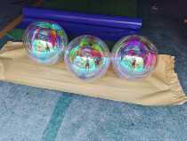 Inflatable PVC colorful mirror ball mall beauty Chen bar KTV wedding celebration hanging decoration stage advertising reflective ball