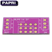ALPS RK16 RK27 type Volume potentiometer PCB board patch mounting plate connection conversion board welding board