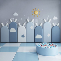 Soft bag wall sticker self-adhesive tatami soft bag Wall Wall childrens room headboard Kang surround bed kindergarten anti-collision sticker