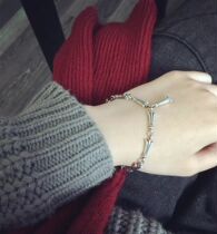 European and American Chauchre Kings The Comeback Ancient 925 Pure Silver Bracelet Accessories Bracelet GD Sydney Hominin