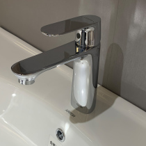 arrow Wrigley bathroom full copper chrome plated hot and cold water basin faucet AMP11848 H household wash faucet