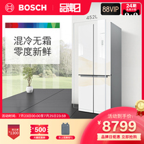 Bosch Mixed cooling zero degree cross glass door large capacity refrigerator Household KMF46S20TI