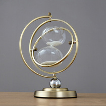 European-style globe hourglass ornaments home accessories creative time timer study living room wine cabinet decoration gifts