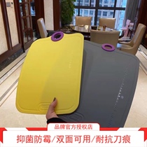Hot sale Taiwan zaniin cutting board rectangular TPU antibacterial anti-mildew anti-trace cutting board baby food supplement fruit board