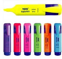 Colour fluorescent pen SP25 fluorescent pen focus marking pen-based pen coarse fluorescence