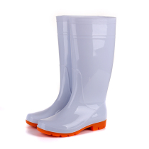 san nai white high shi pin xue extra large rain boots men boots antiskid canteen oil resistant to acid and alkali shi pin xie