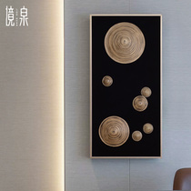 Quanquan Southeast Asia Restaurant Art Objects Painting into the family entrance door Xuanguan Decorative Painting Designer Three-dimensional Hung Painting