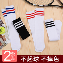 Girls stockings childrens stockings knee spring and autumn thin mens and womens baby stockings socks Korean version of foreign gas