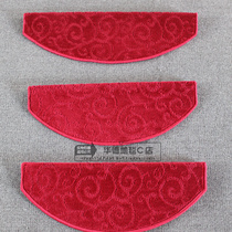 Home Solid Wood Ground Mat Swivel Non-slip Anti Dirty Stair Tread Cushion No Glue Self Adhesive Mat Indoor Stairs Foot Mat