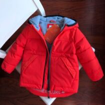 The shopkeeper recommends good goods-English fruit ~ windproof and waterproof boy cotton-10 8