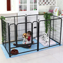 Pet fence fence medium large dog dog fence indoor and outdoor isolation anti-prison escape dog cage railing guardrail