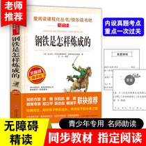 Genuine How the Steel Was Tempered in the original full version primary school students and youth version extra-curricular reading san si wu liu nian level extracurricular reading books middle school students of junior high school students eighth best-selling books 9-12 years old infants