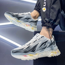 Jelly Bottom Coconut Men Shoes 2022 New Spring Trends Casual Running Sports Exploits Old Daddy Tide Shoes Ins