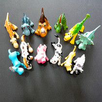 Solid Dinosaur Children Toy Small Ranch Tabletop Pendulum hollow static animal model Baby birthday present
