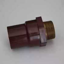 Japan ASAHI AV copper external thread connector HT-PVC CPVC high temperature resistant external wire direct head Copper external thread straight through