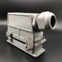 Heavy-duty connector 108 Core needle HDC-HDD-108-M F hot runner connector rectangular air plug