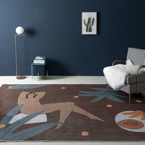 (Munai) light luxury home living room carpet living room carpet floor mat full bedroom bedside carpet dressing table mat