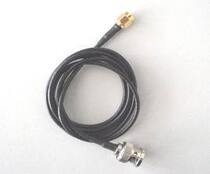 BNC male head q9 head turn SMA inner screw router adapter 50-3 all copper feeder 1 meter can be customized