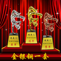 breaking professional match trophy dance contest prize is hip-hop bboy dancer gift custom