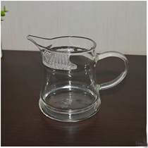 Heat-resistant glass tea divider Crescent Glass Road Cup sharp mouth green teacup tea cup kung fu tea set tea ceremony accessories