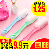 Shoe brush shoe washing artifact creative kitchen cleaning brush long handle soft wool shoe cleaning special brush plastic brush