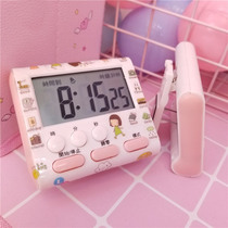 Household lazy clock alarm clock alarm clock female dormitory creative mini primary school student Bell Boy