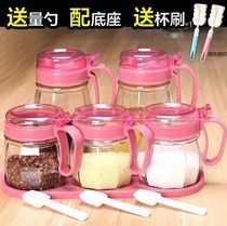 Cans Household bottles Cans boxes Salt seasoning seasoning boxes Monosodium glutamate storage cans and bottles Condiments Seasoning oil pots Seasoning glass kitchen