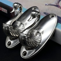 Fine small swan curtains wall hook Curtain Hooks Wall Hook 4 Color Optional Closehood Hook Strap Hook