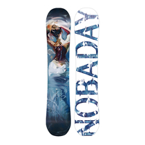 NOBADAY snowboard Mens and womens snowboard Big BEAUTY PARK flat flower