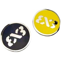 Three-to-three 3x3 three-person basketball referee picker coin ball right conversion recognition