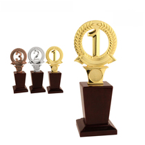 JIAHE plus new metal personality digital trophy Personality trophy 123 trophy creative trophy spot new product