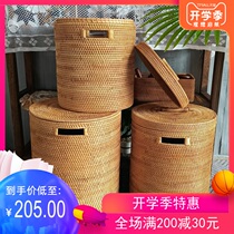 Vietnam dirty basket with cover household large dirty basket clothes covered with basket jacket