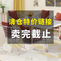 Factory supply clearance promotion outdoor table and chair rattan chair sofa courtyard table and chair indoor and outdoor basket swing chair