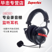 Superlux Shubele HMC660 Professional Headphone Condenser Microphone with Microphone Function